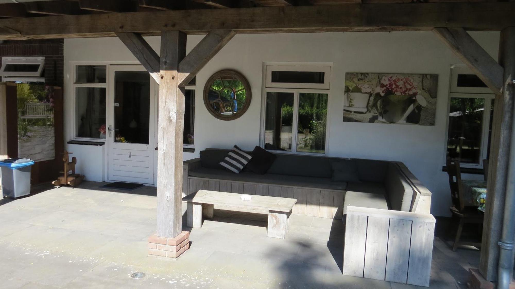 Hoeveheikant Chalets Lage Mierde Buitenkant foto