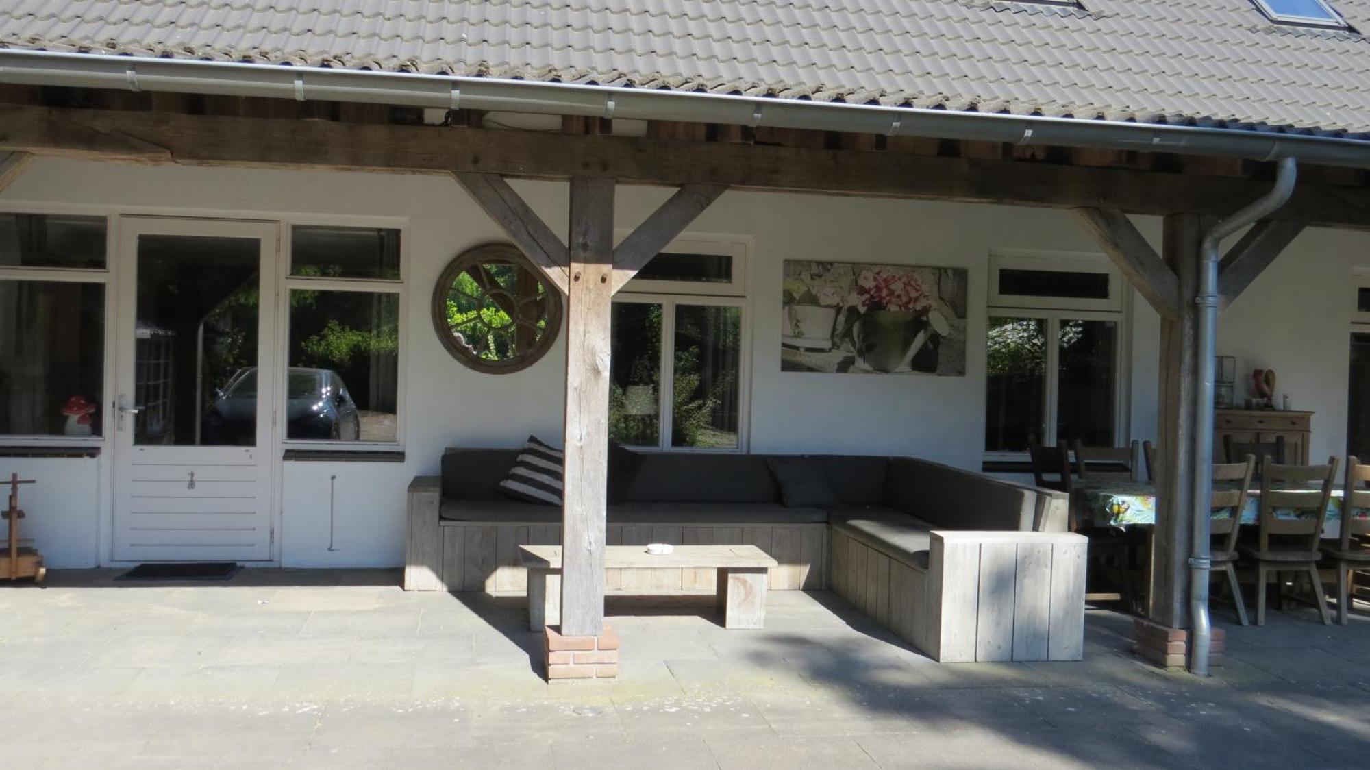 Hoeveheikant Chalets Lage Mierde Buitenkant foto